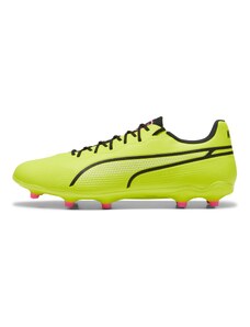 PUMA Футболни обувки 'King Pro' светлозелено / черно