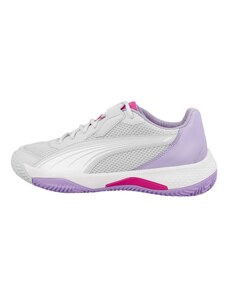 PUMA Спортни обувки 'Nova Court' лавандула / розово / сребърно / бяло