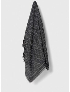 Тънък шал Calvin Klein в черно с десен K60K608779