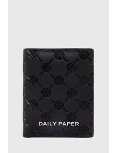 Портмоне Daily Paper Kidis Monogram Wallet в черно 2321157