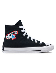 Кецове Converse Chuck Taylor All Star Stickers A06313C Black/White/Fever Dream