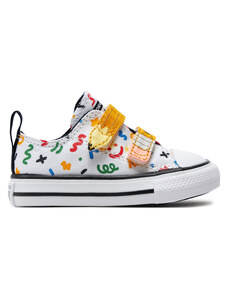 Кецове Converse Chuck Taylor All Star Easy-On Doodles A07219C White/Yellow/Black