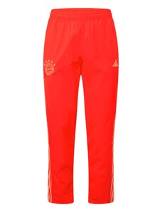 ADIDAS PERFORMANCE Спортен панталон 'FC Bayern München' оранжево / червено / бяло