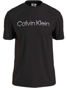 Calvin Klein Big & Tall Тениска черно / бяло