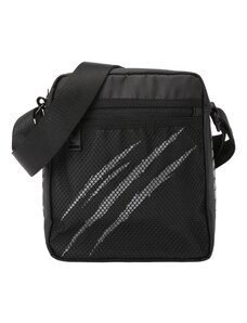 Plein Sport Чанта за през рамо тип преметка сиво / черно
