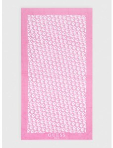 Памучна кърпа Guess в розово E4GZ12 SG00P