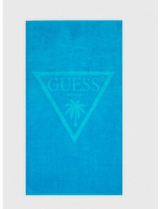 Памучна кърпа Guess в синьо E4GZ03 SG00L