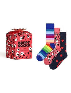 Чорапи Happy Socks Gift Box Flower Socks (3 чифта)