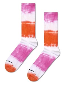 Happy Socks Къси чорапи 'Dip Dye' оранжево / еосин / бяло