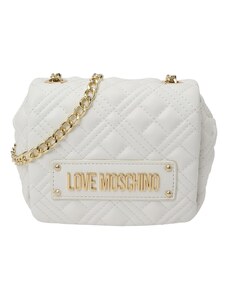 Love Moschino Чанта с презрамки злато / бяло