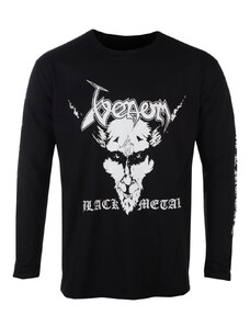 Мъжка тениска с дълъг ръкав VENOM - BLACK METAL - (БЯЛА) - PLASTIC HEAD - PH13374LS