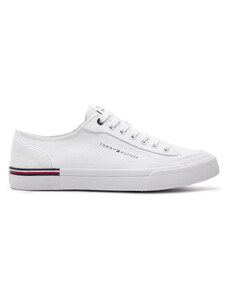 Гуменки Tommy Hilfiger Corporate Vulc Canvas FM0FM04954 White YBS