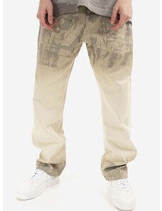 Панталон A-COLD-WALL* Dye Tech мъжки в бежово ACWMJS004.