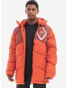 Пухено яке A-COLD-WALL* Panelled Down Jacket ACWMO107 RUST в оранжево зимен модел
