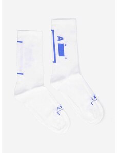 Чорапи A-COLD-WALL* Barcket Sock в бяло
