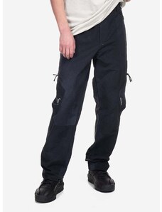 Панталон A-COLD-WALL* Irregular Dye Trousers в черно със стандартна кройка