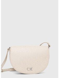 Чанта Calvin Klein в бежово K60K611879