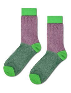 Happy Socks Къси чорапи зелено / киви / светлолилаво