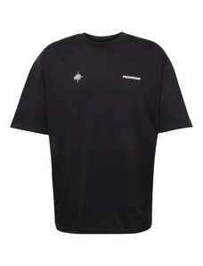Pegador Тениска 'GIEN' небесносиньо / черно / бяло