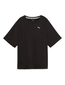 PUMA Функционална тениска небесносиньо / кафяво / светложълто / черно