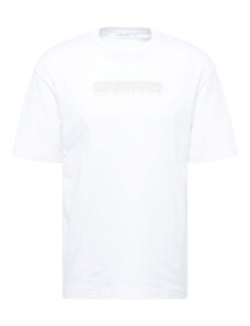Calvin Klein Тениска 'NEW YORK' бежово / бяло