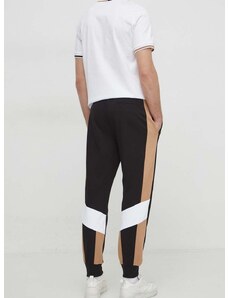 Спортен панталон BOSS в черно с десен 50512678