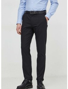 Панталон Calvin Klein в черно със стандартна кройка K10K112816