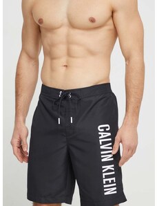 Плувни шорти Calvin Klein в черно KM0KM01017