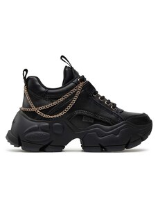 BUFFALO Sneakers Binary Chain 5.0 BUF1636054 black/gold