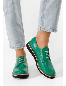 Zapatos Дамски обувки derby Casilas зелен