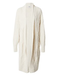 ONLY Плетена жилетка 'Koney' естествено бяло