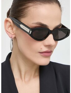 Слънчеви очила Saint Laurent в черно SL 618