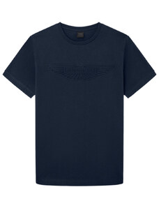 HACKETT T-Shirt Drop 2 Am Emboss Tee HM500779 595 navy