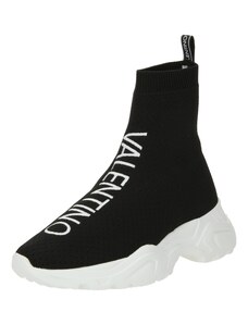 Valentino Shoes Спортни обувки Slip On черно / бяло