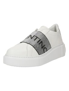 Valentino Shoes Спортни обувки Slip On черно / сребърно / бяло