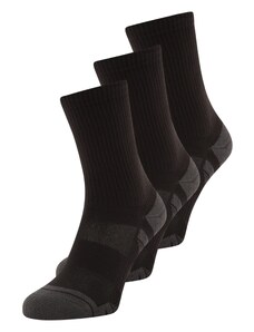 UNDER ARMOUR Спортни чорапи 'Tech' сиво / черно