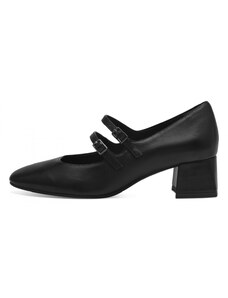 Дамски елегантни обувки на Tamaris Touch It естествена кожа черни - 38
