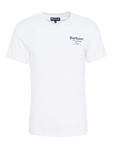BARBOUR T-Shirt Satley Graphic Powder MTS1119 WH11 white