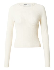ONLY Пуловер 'TANDI' естествено бяло