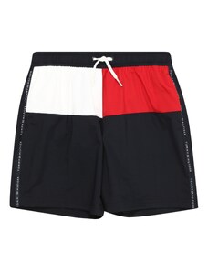 Tommy Hilfiger Underwear Шорти за плуване 'Flag' нейви синьо / червено / бяло