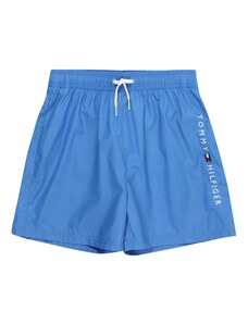 Tommy Hilfiger Underwear Шорти за плуване морскосиньо / лазурно синьо / червено / бяло