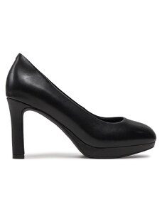 Обувки Clarks Pavona Court 26177577 Black Leather