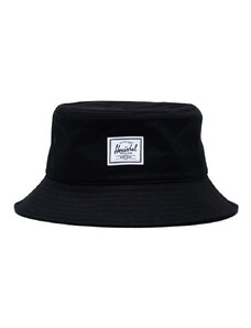 Капела Herschel Norman Bucket Hat в черно от памук