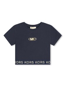 Детска тениска Michael Kors в тъмносиньо