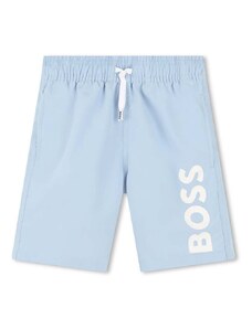 Детски плувни шорти BOSS в синьо