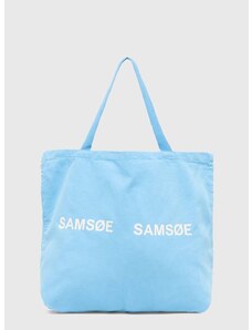 Чанта Samsoe Samsoe FRINKA в синьо F20300113