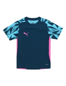 PUMA Функционална тениска 'IndividualFINAL' синьо / аквамарин / розово