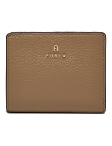 Малък дамски портфейл Furla Camelia S Compact Wallet WP00307-HSF000-1257S-1007 Greige