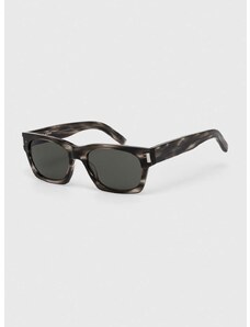 Слънчеви очила Saint Laurent в сиво SL 402