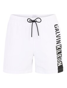 Calvin Klein Swimwear Шорти за плуване 'Intense Power ' черно / бяло